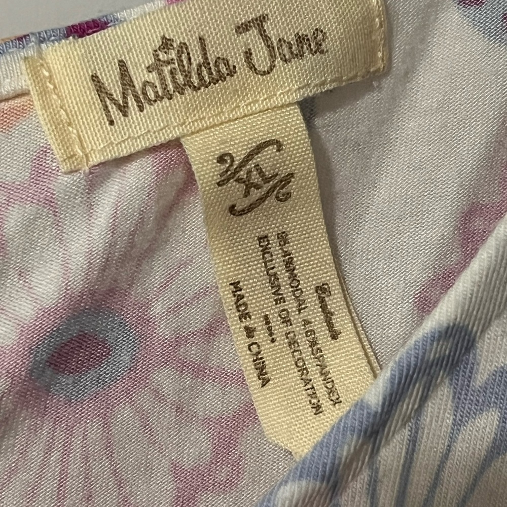 Matilda Jane Multicolor Patterned Tank Top - Picture 2 of 9